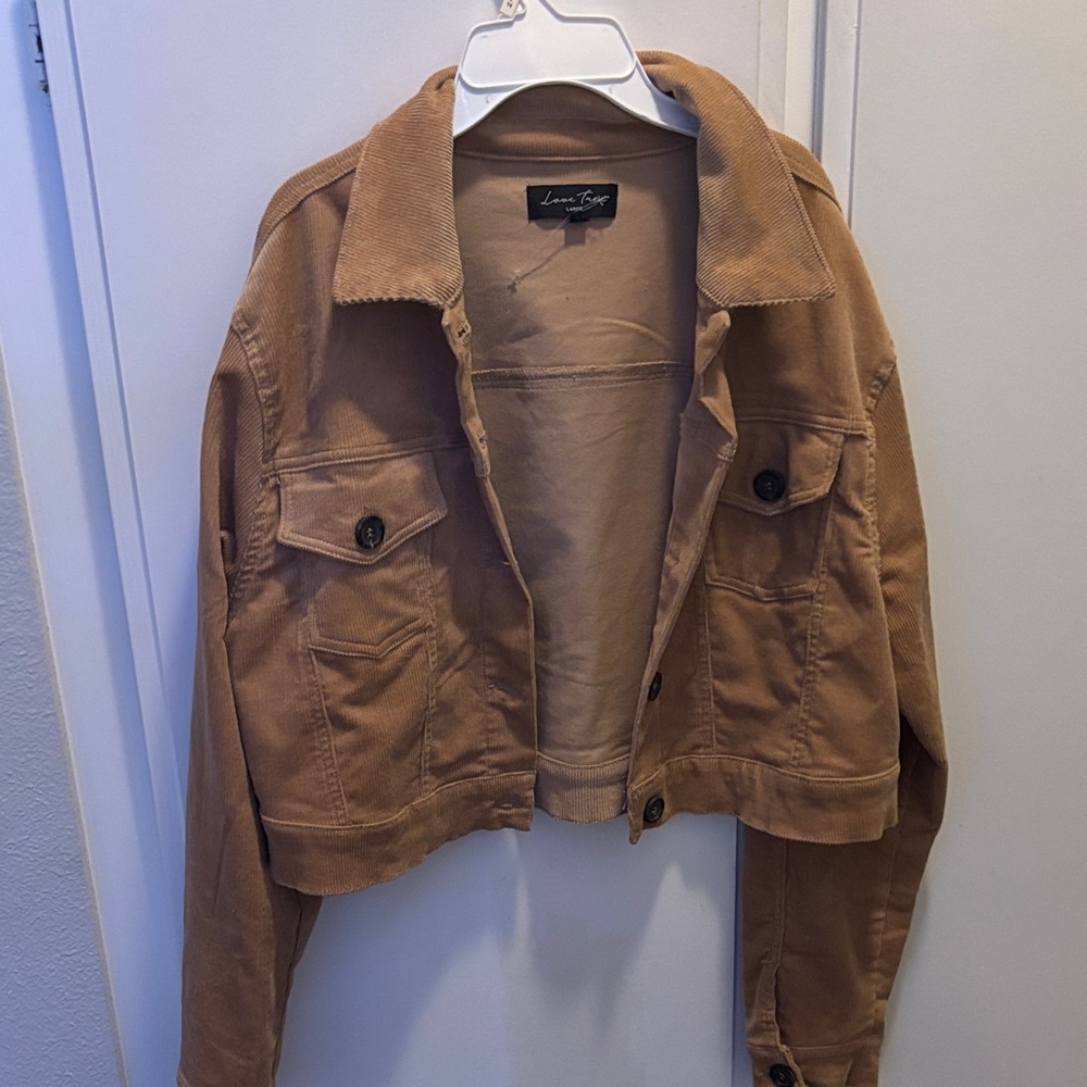 Tan Corduroy Jacket